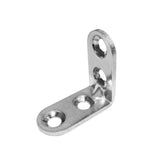 1Pc Reinforced Square Angle 30X30X15X2Mm Steel Zinc
